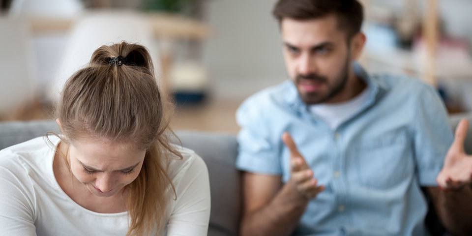 a couple having an argument
