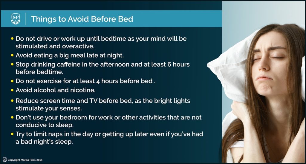 tips for better sleep