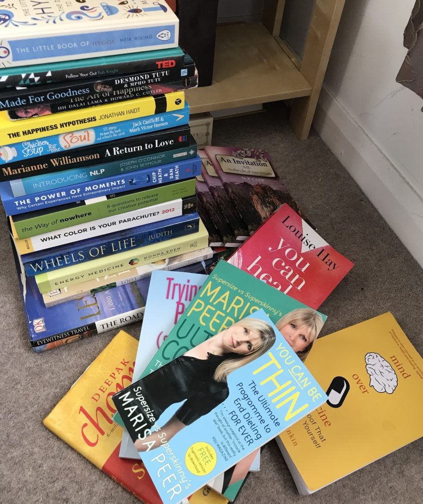pile of books