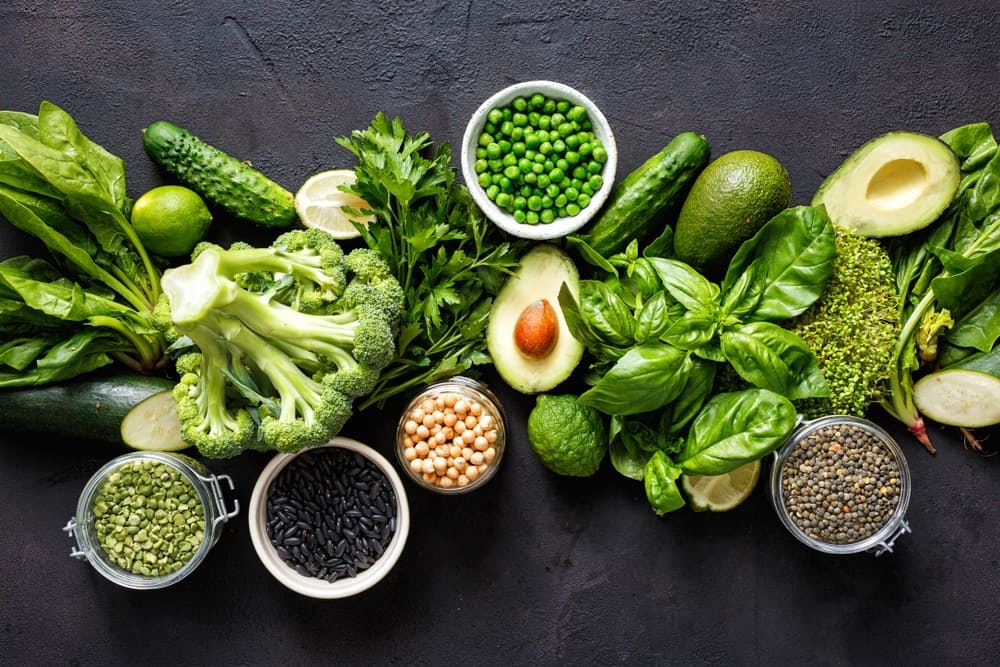 How To Be Healthy - Add More Veggies green vegetables and seeds