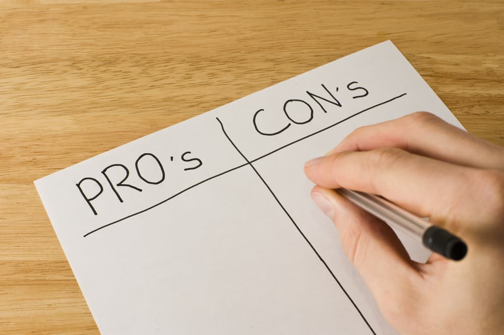 How to get over a breakup - Write a Pros and Cons List
