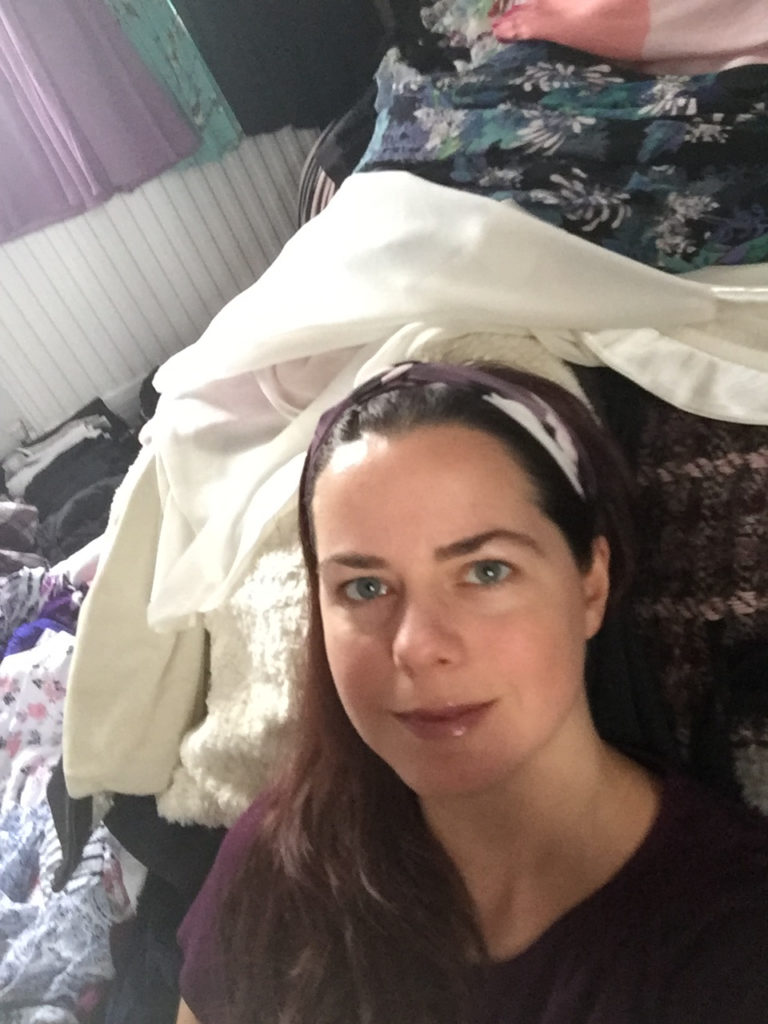 spring clean woman