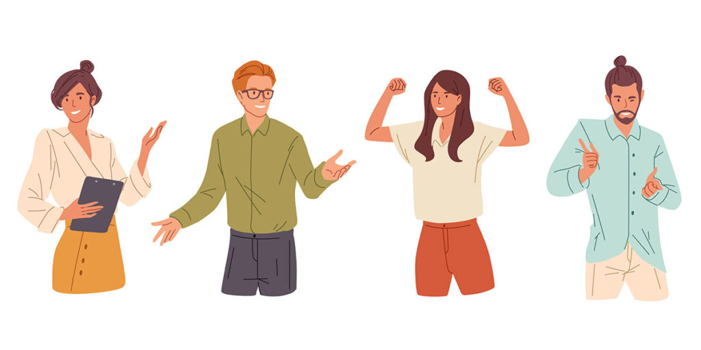 confidence building exercises illustration