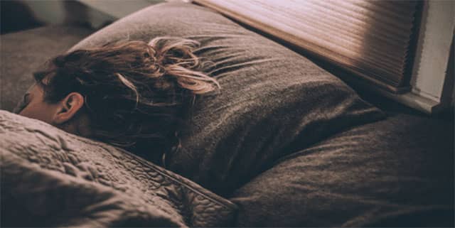 woman in bed