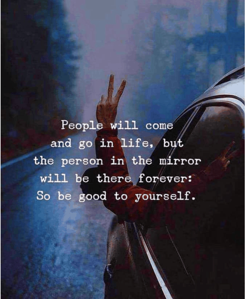 be good to yourself