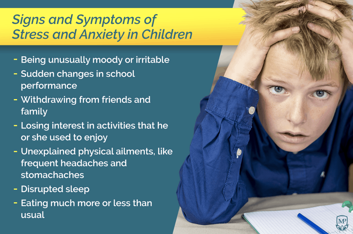 Signs of Stress and Anxiety in Children